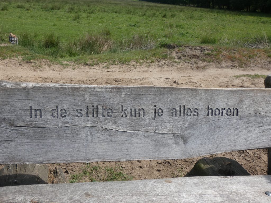 Blog: In de stilte kun je alles horen.