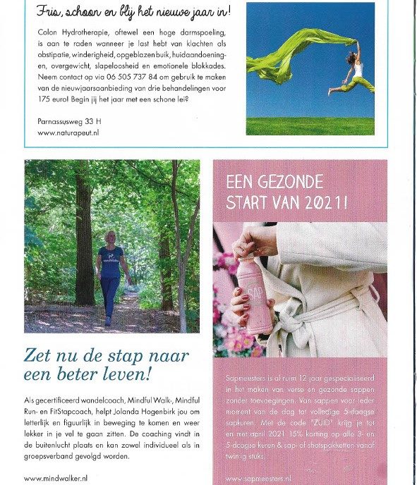 Artikel MindWalker in ZOZ magazine